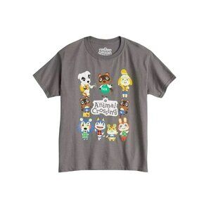 Animal Crossing Nintendo Multi-Character Tee T-shirt Boys Medium JJ1220